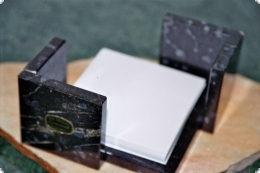 Zettelbox für Schreibtisch